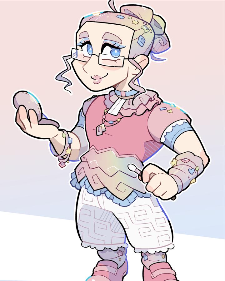 Bismuth character illustration