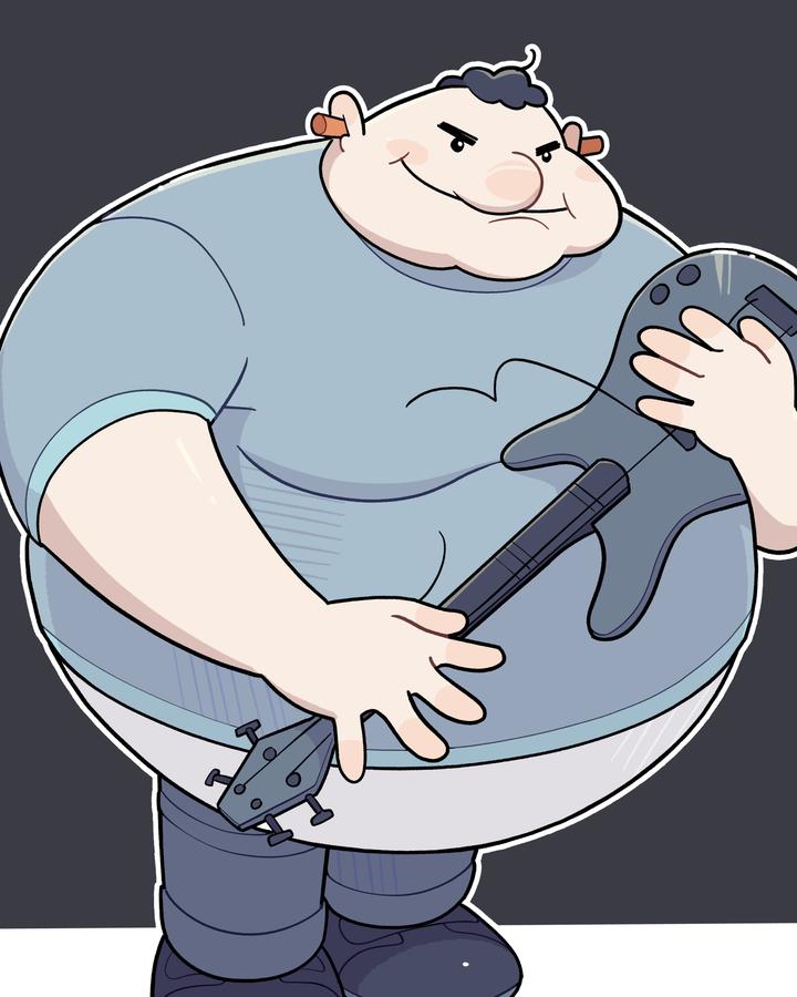 Lead character illustration