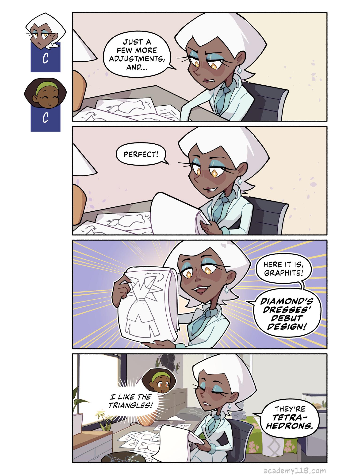 a real GEM, isn’t it? Carbon Copies comic page 7