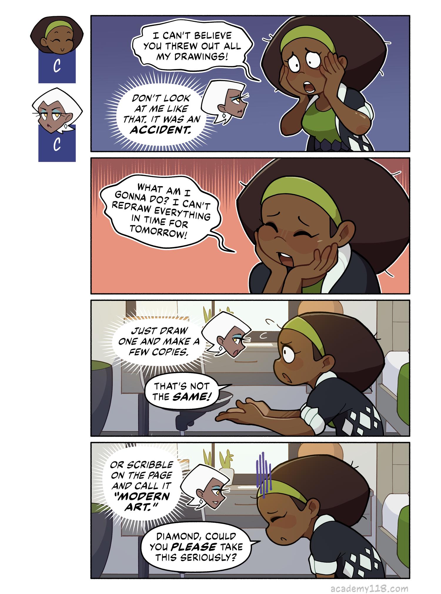 at least she didn’t suggest NFTs Carbon Copies comic page 23