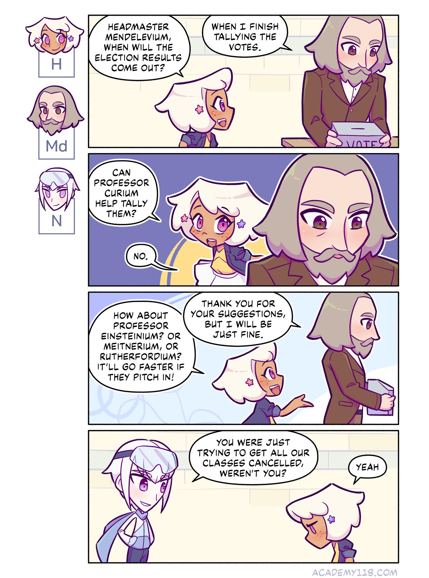 Hydrogen for President comic page 38