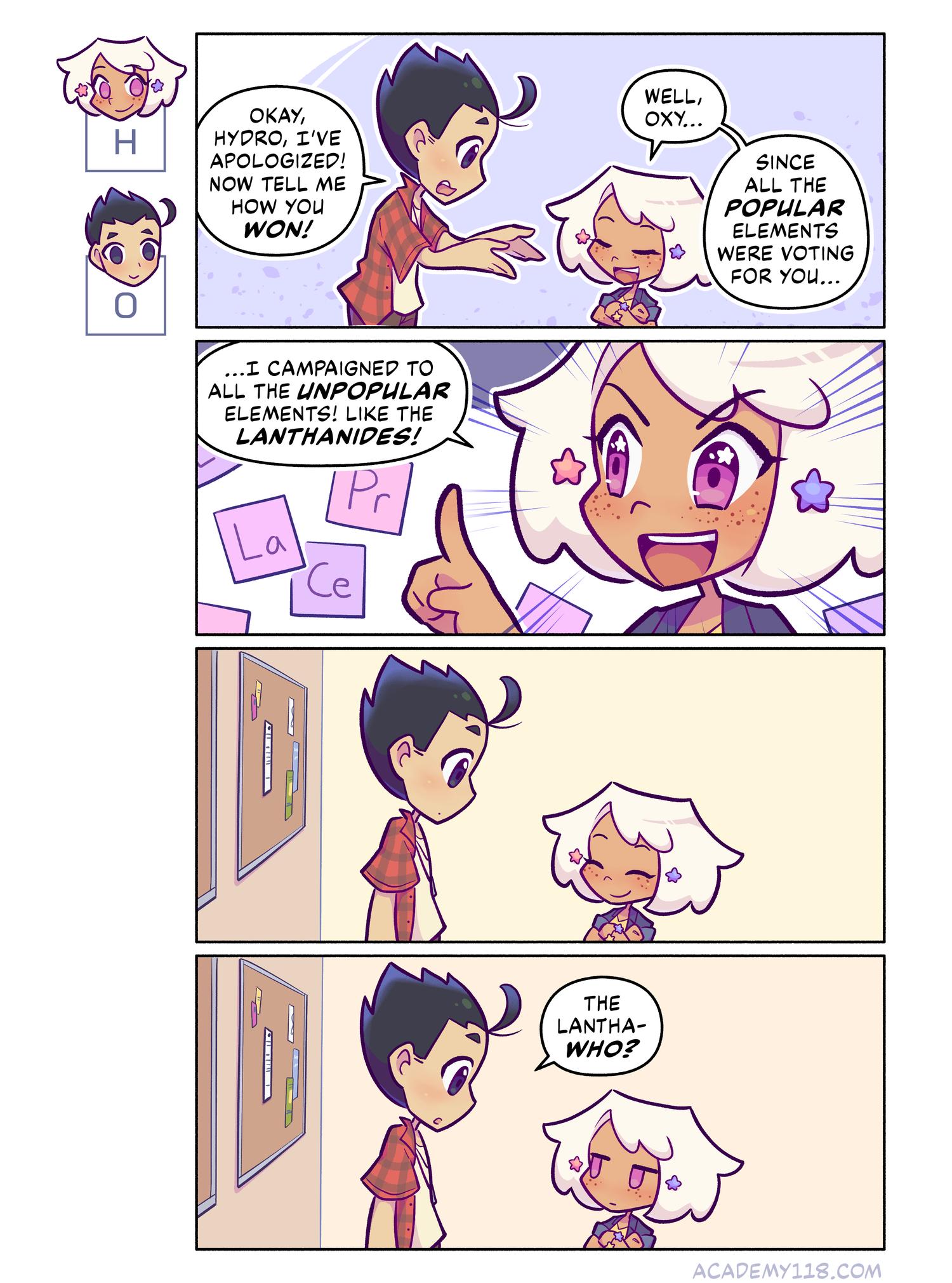 Hydrogen for President comic page 45